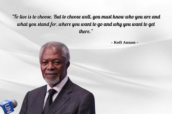 Kofi Annan là ai? 