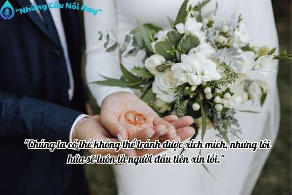 Câu nói hay dành cho cô dâu trong ngày cưới