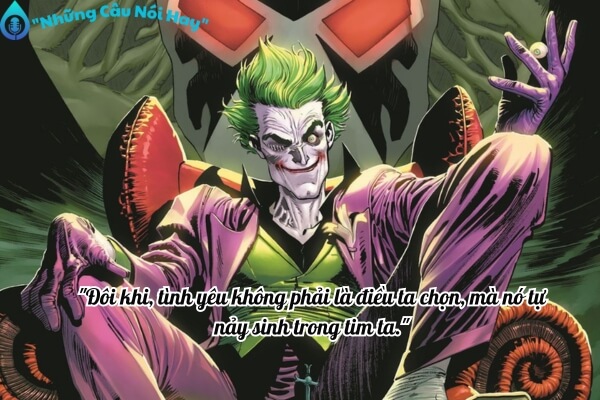 Câu nói hay về tình yêu của Joker