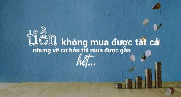 cau noi hai huoc ve tien